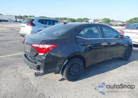 2019 Toyota Corolla Le из США, поврежденный, VIN 2T1BURHE4KC181498